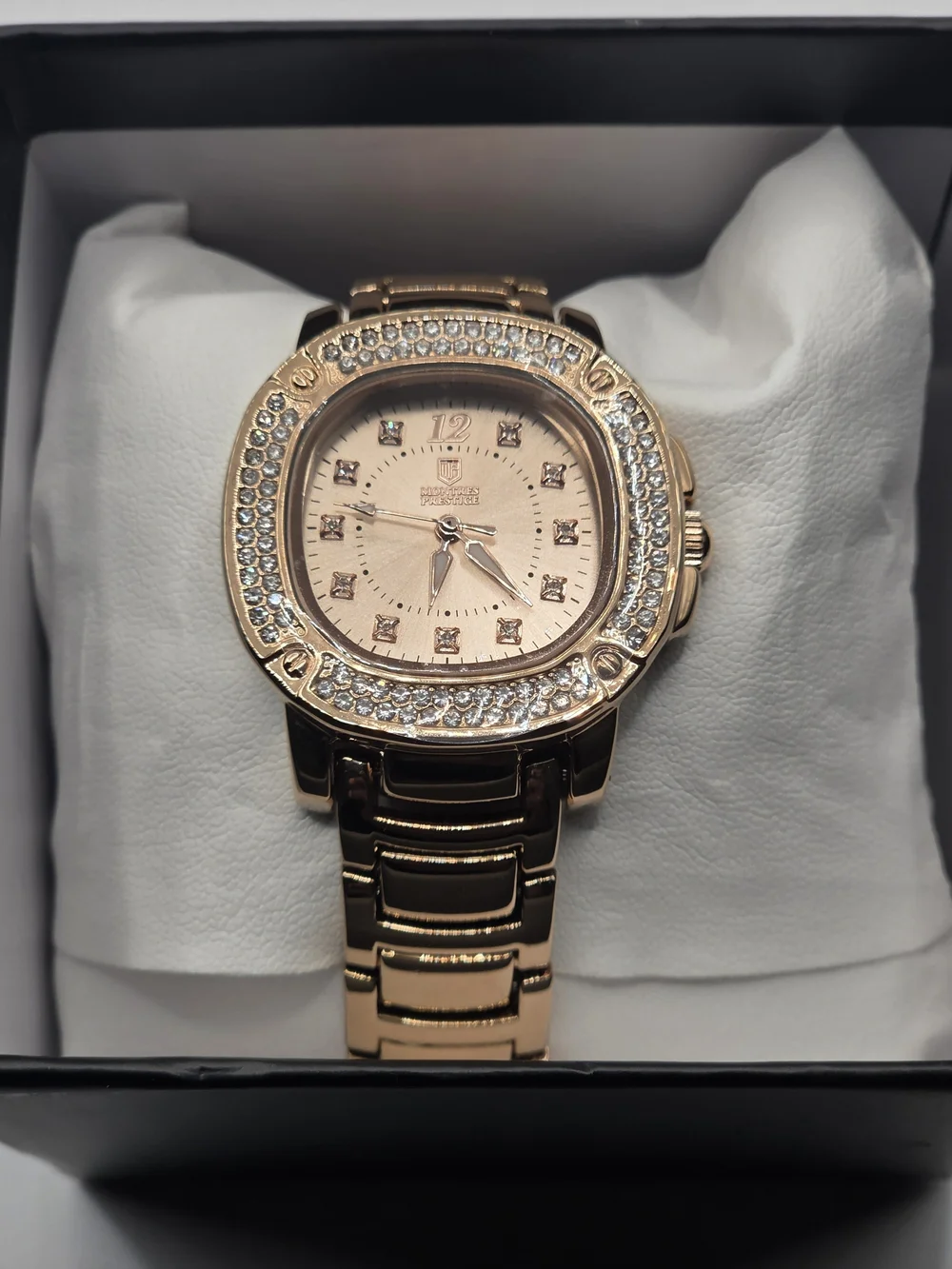 Rose Gold Crystal Accent Women's Watch - INVICTA
